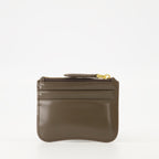 Unisex용 Ami PARIS 브랜드의 파리 카드 홀더 제품 이미지 - 2025 가을-겨울 시즌 - 뒷면 보기