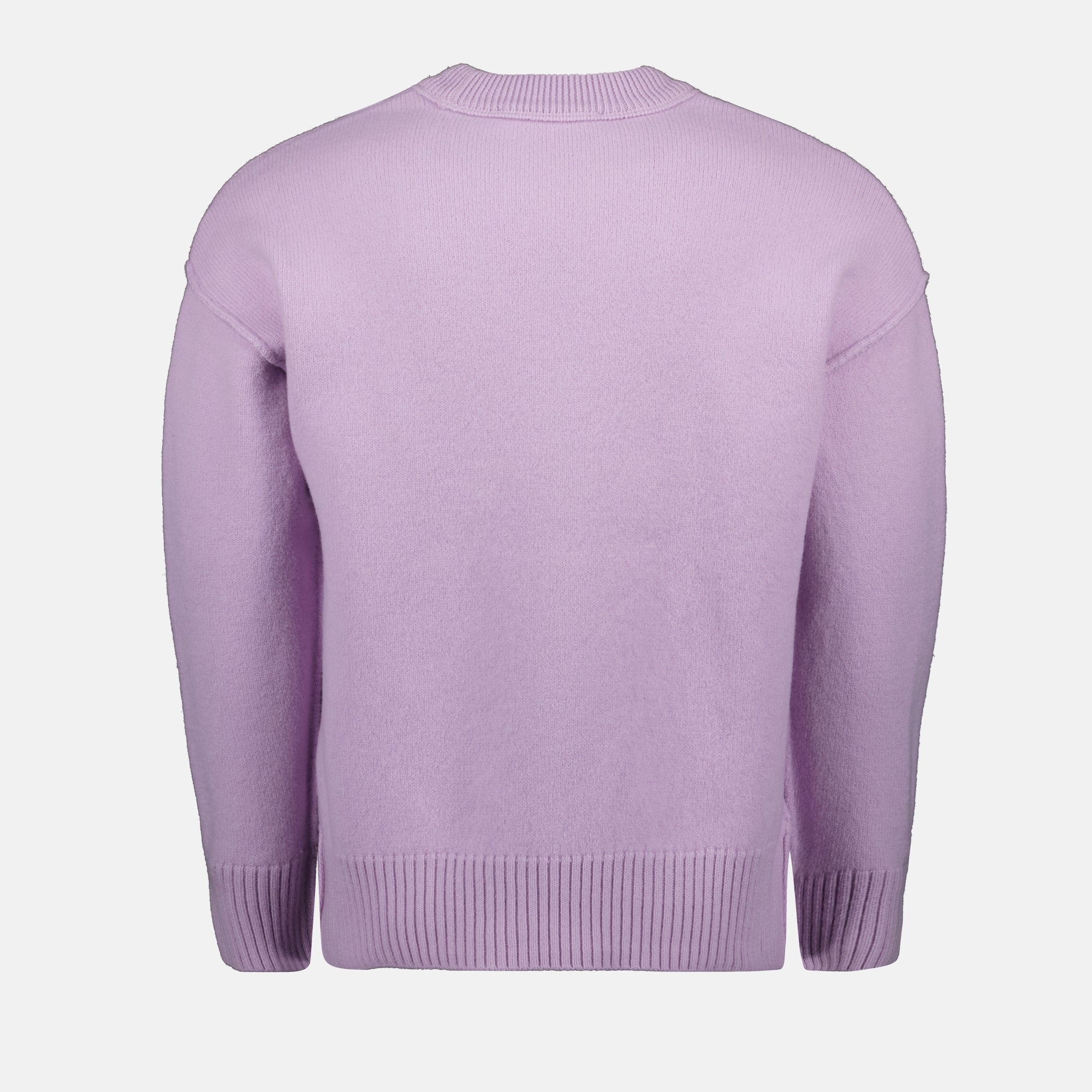 Strickwaren Ami de coeur Pullover Ami PARIS Lila Unisex