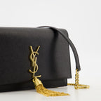 Sacs bandoulière Sac Kate Chain Saint Laurent Noir Femme