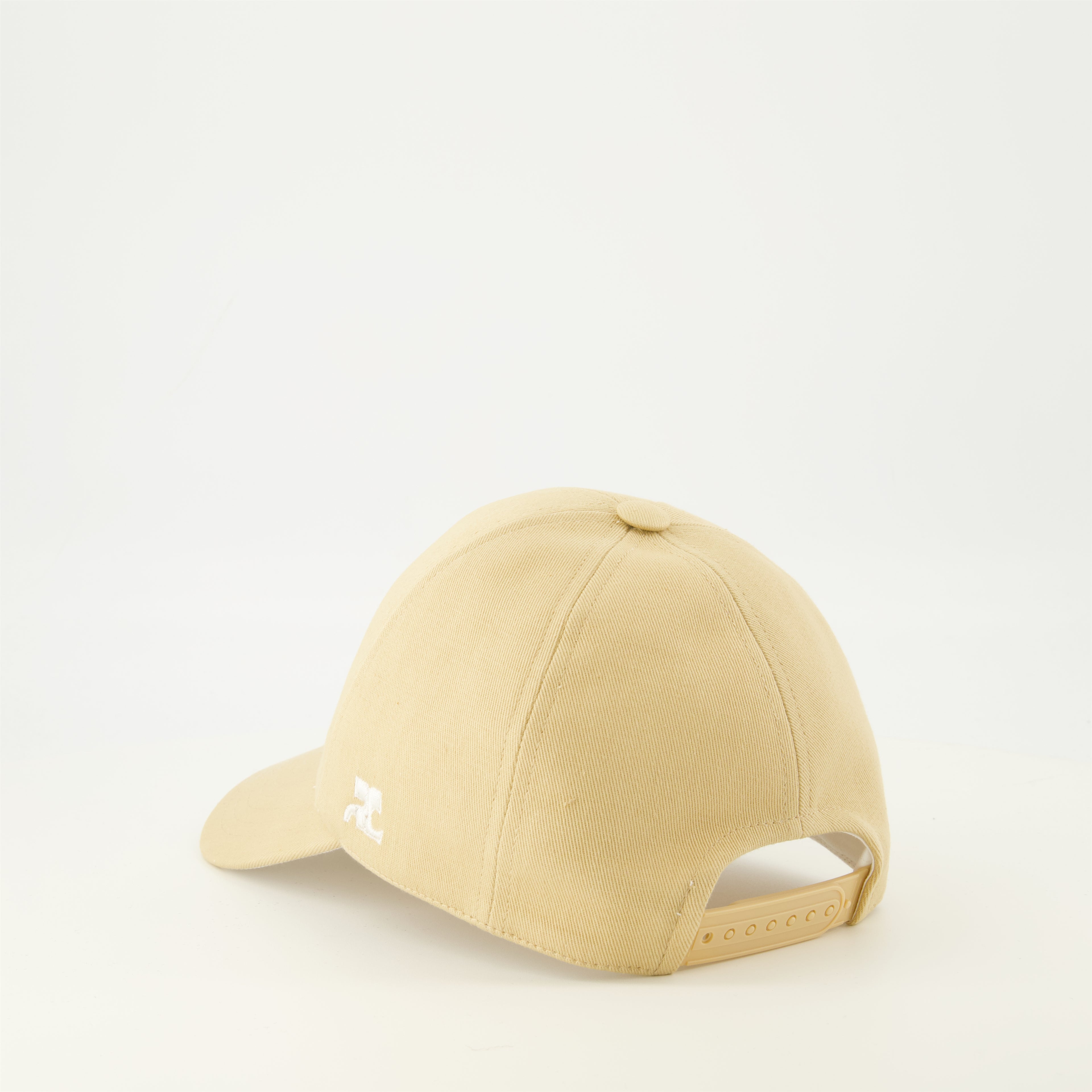 Chapeaux, casquettes et bonnets Casquette AC beige Courrèges Beige Homme