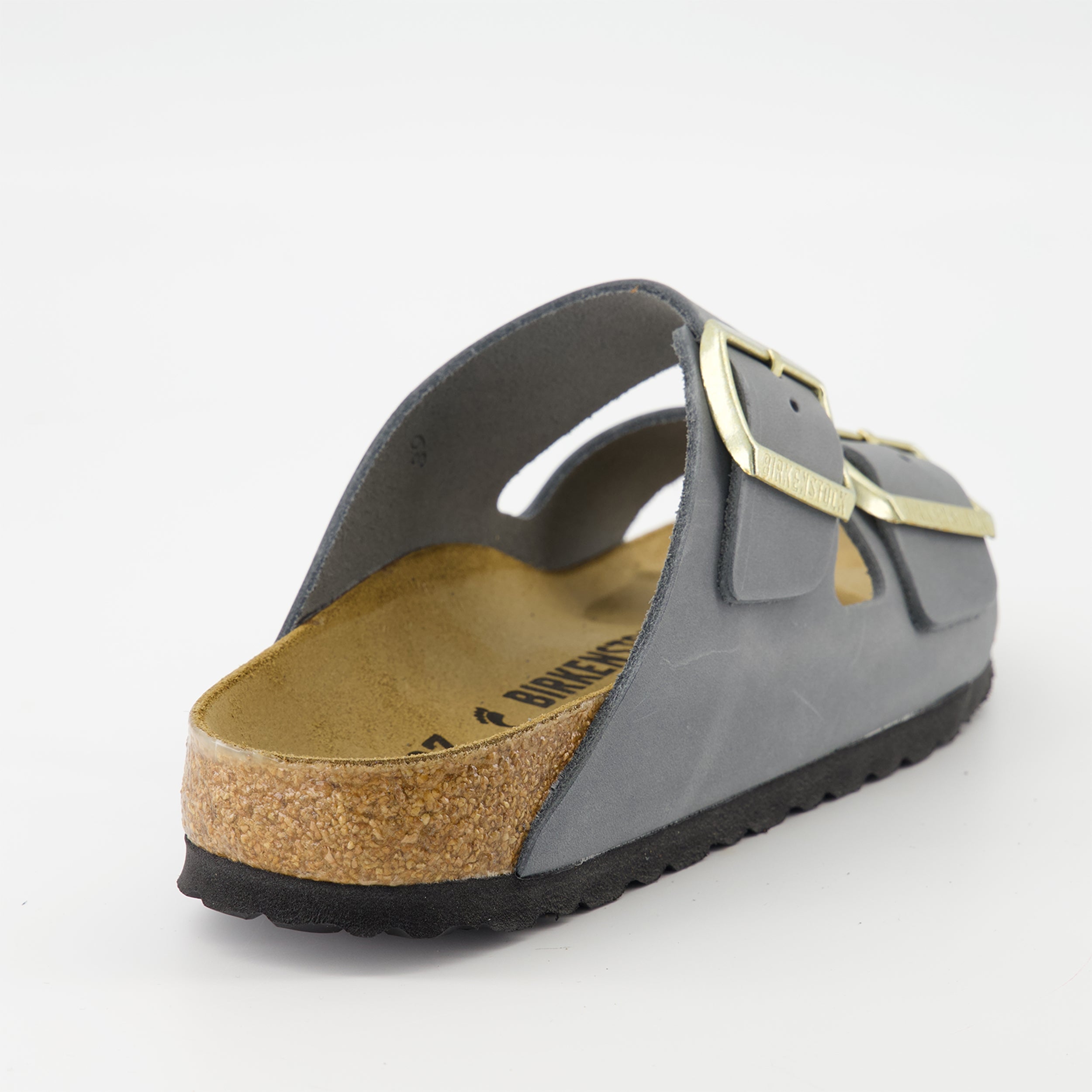 Chaussures ouvertes Sandales Arizona Birkenstock Gris Femme