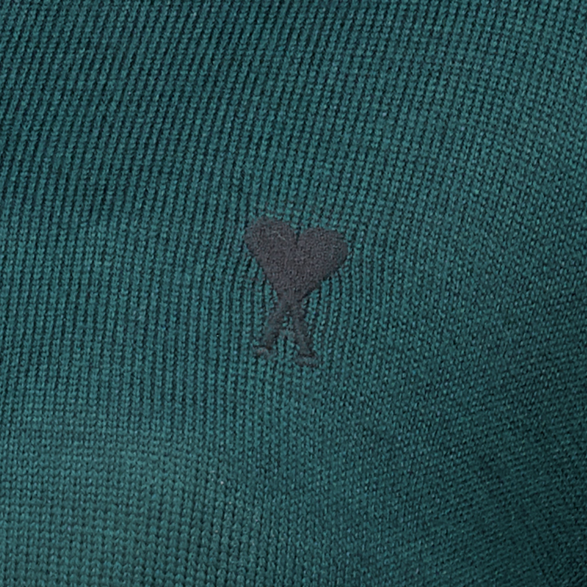 Polos Polo de Coração Verde AMI em Lã Ami PARIS Vert Femme