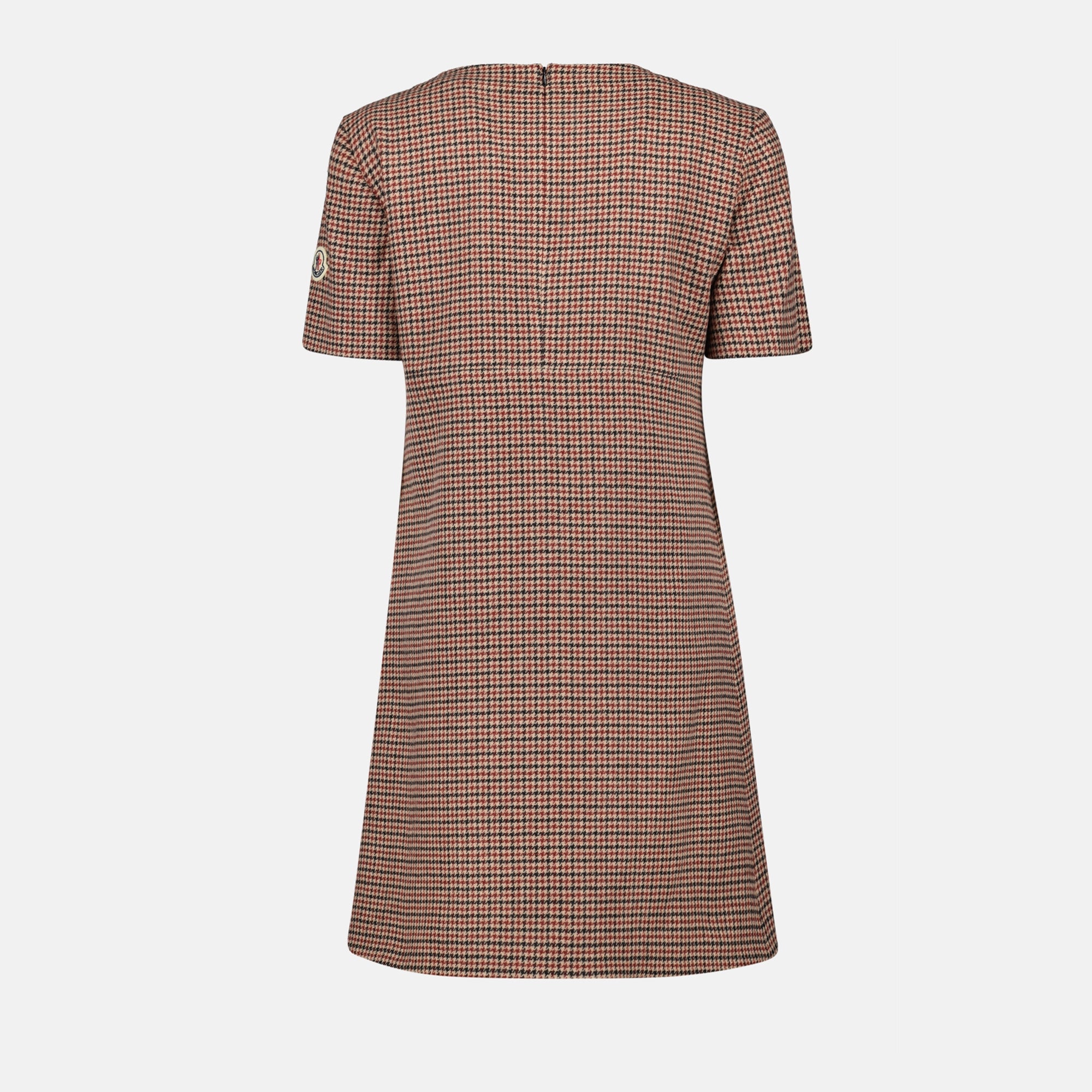 Robes Robe à carreaux Moncler Marron Femme