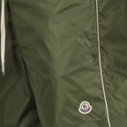 Beachwear Shorts de baño de nylon con detalles en kaki Moncler Kaki Homme
