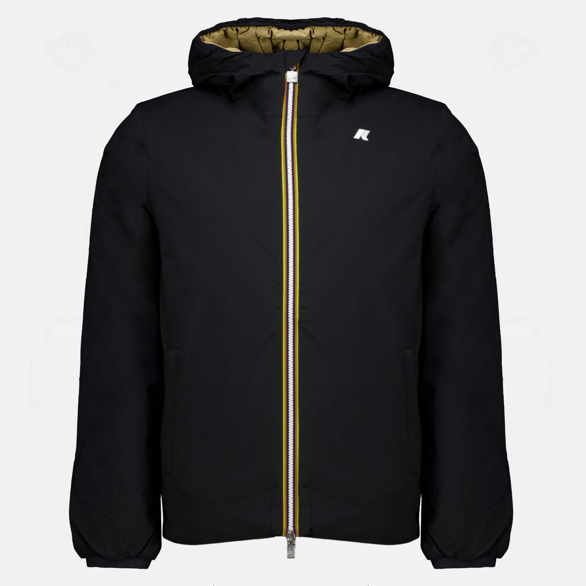 Vestes Veste Jack St Warm réversible noir K-Way Noir Homme