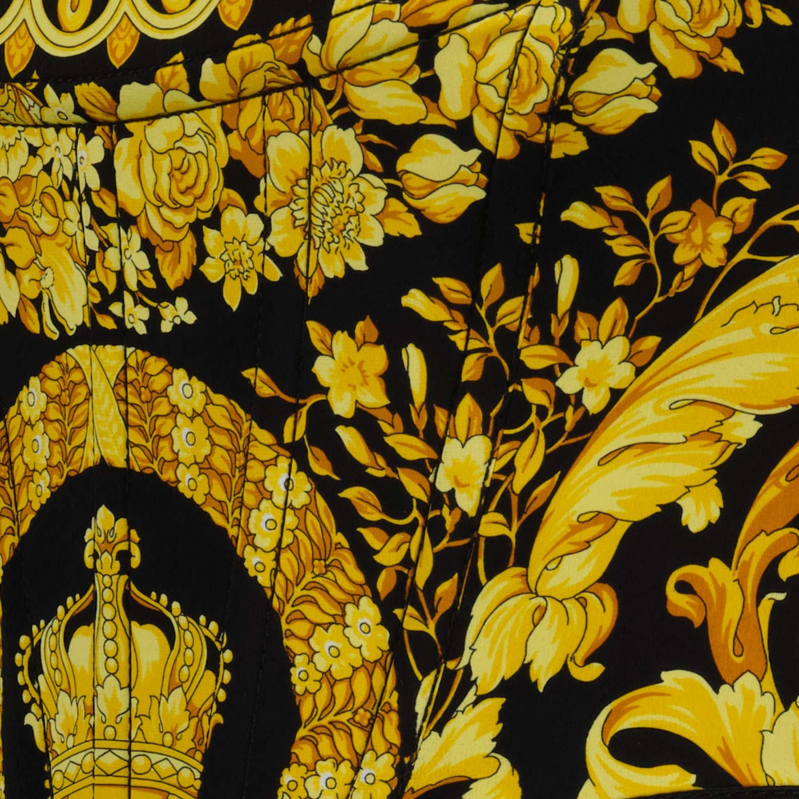 Tops Top corset Barocco Versace Jaune Femme