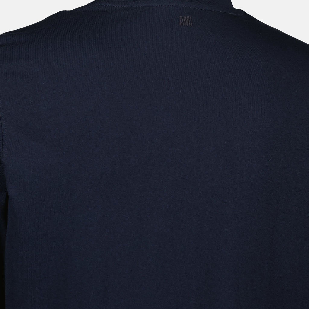 Image de l'article T-shirt manches longues Ami de coeur de la marque Ami PARIS pour Unisex - Saison Automne-Hiver 2025 - Vue détaillée_6