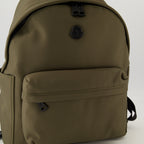 Image of the New Pierrick khaki backpack by Moncler for Men - Spring-Summer 2026 - Detailed view_2