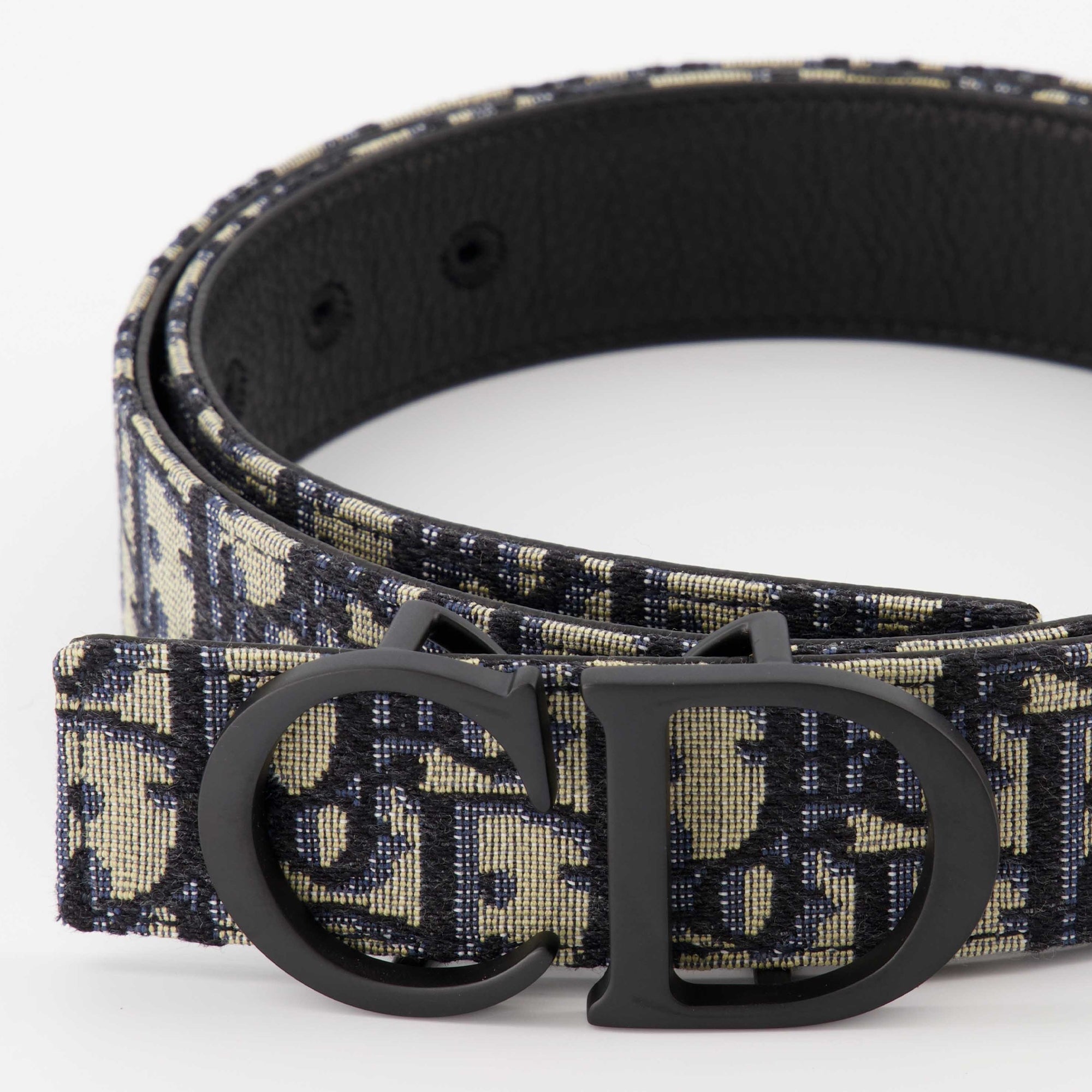 Belts Ceinture Oblique réversible Dior Beige Homme