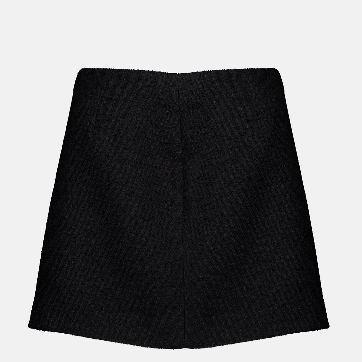 Jupes Schwarzer Woll-Minirock Fendi Noir Femme