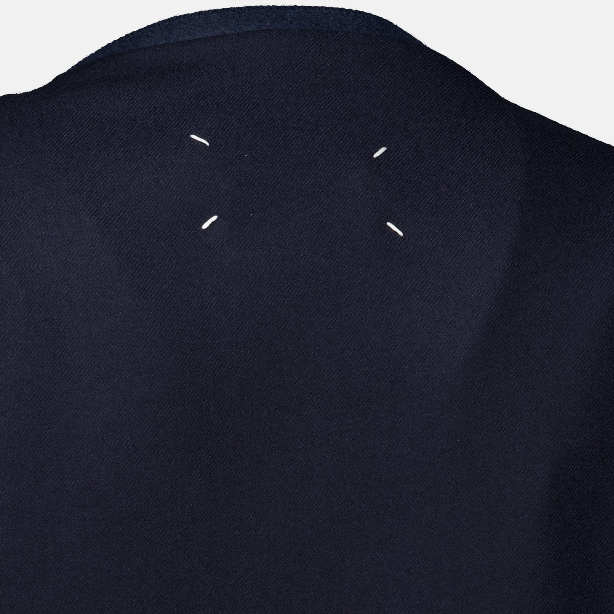Vestes 네이비 블루 울 재킷 Maison Margiela Bleu foncé Femme
