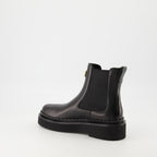 Image of the Women's Beatle Boots by Valentino Garavani - Autumn-Winter 2025 - Three-quarter back right view