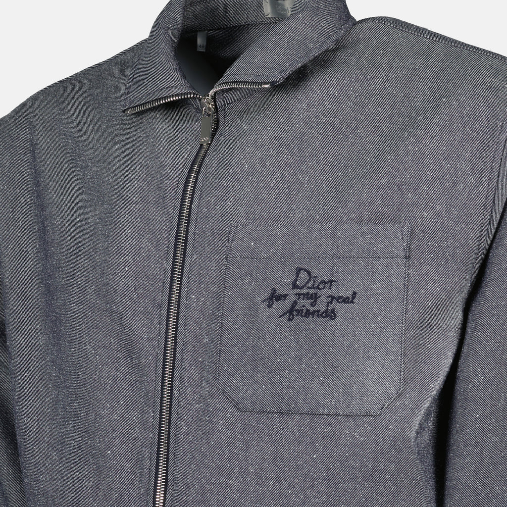 T-shirts Veste Dior and Hylton Nel Dior Gris Homme