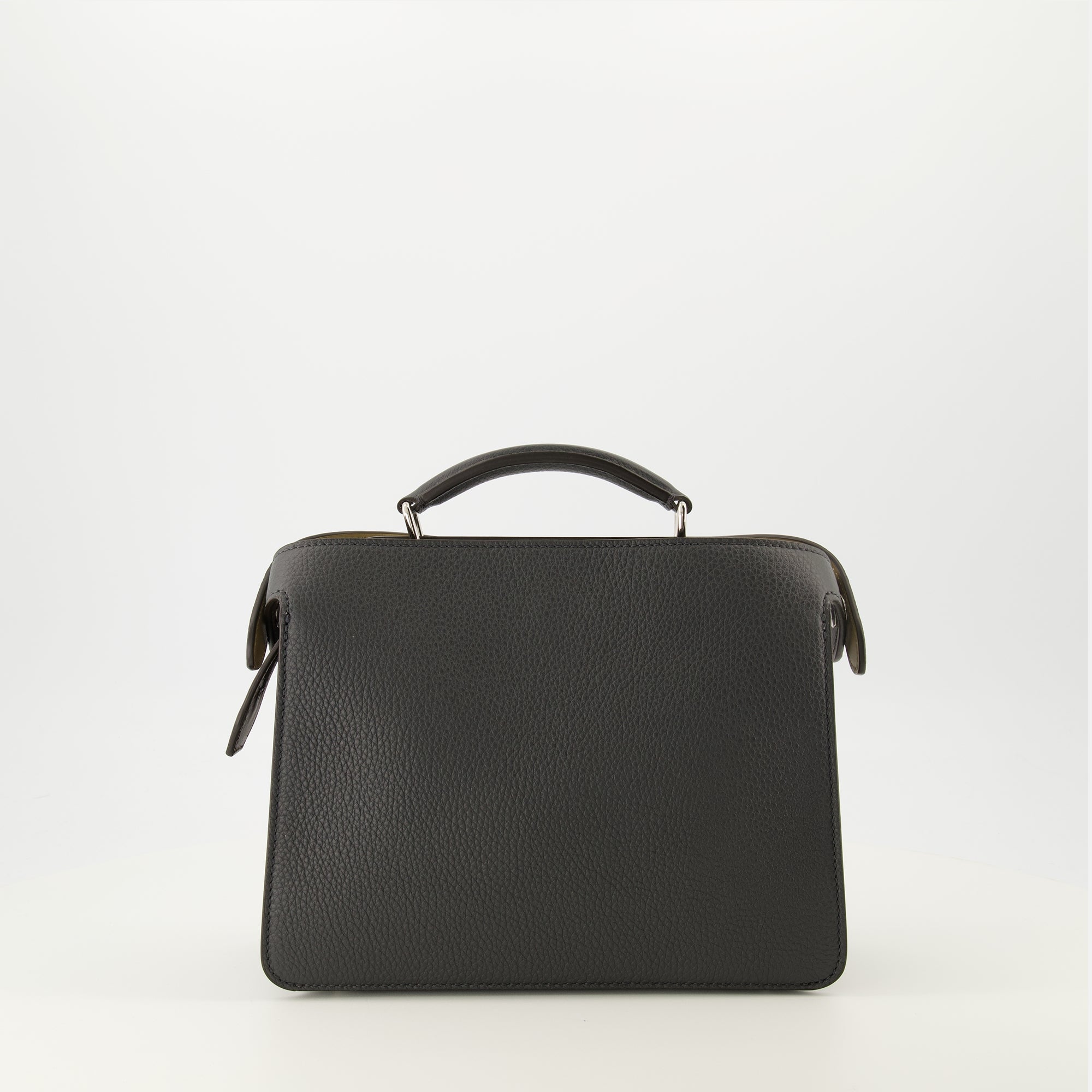 Image de l'article Sac PeekabooISeeU small gris de la marque Fendi pour Homme - Saison Automne-Hiver 2025 - Vue de Dos