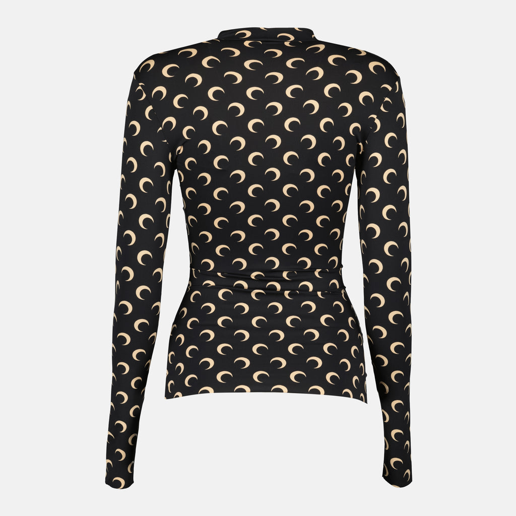 Bild des Artikels Top Jersey Moon der Marke Marine Serre für Frauen - Herbst-Winter 2025 - Detaillierte Ansicht_2