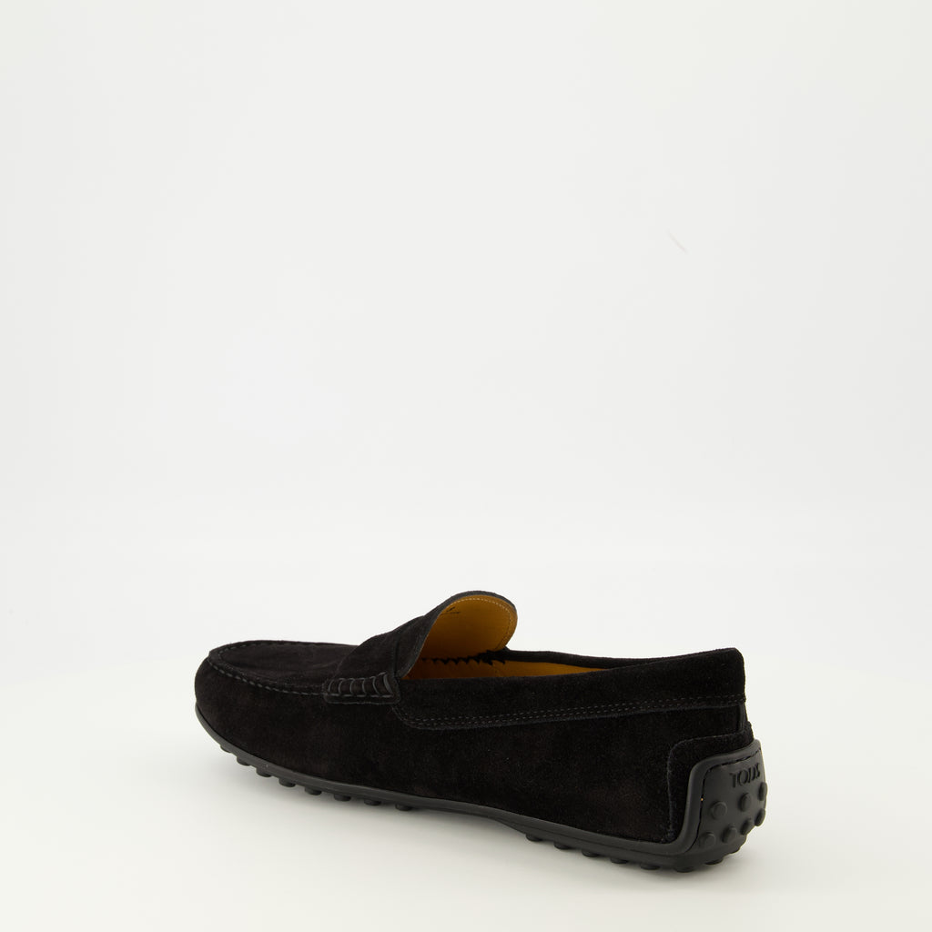 Imagen de los mocasines City gommino de Tod's para Hombre - Temporada Otoño-Invierno 2025 - Vista tres cuartos trasera derecha