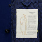 Manteaux Manteau Icon bleu marine en laine Max Mara Bleu foncé Femme