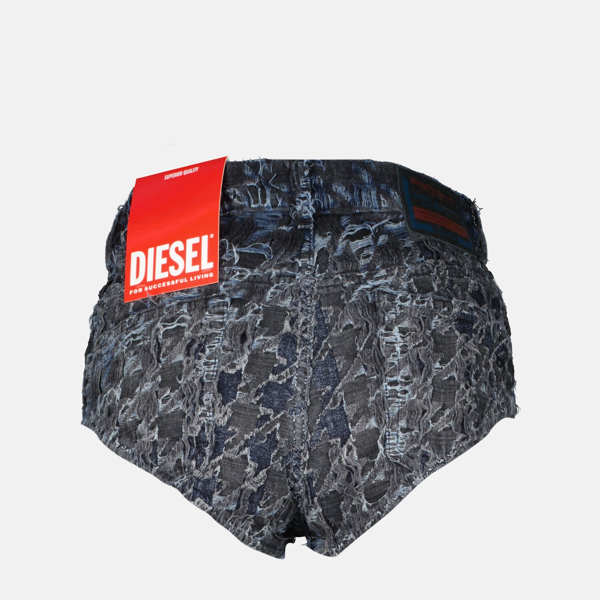 Image de l'article Short De-Jizz-Fsh2 en denim de la marque Diesel pour Femme - Saison Automne-Hiver 2025 - Vue de Dos