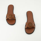 Chaussures ouvertes Sandales Medusa '95 Versace Marron Femme