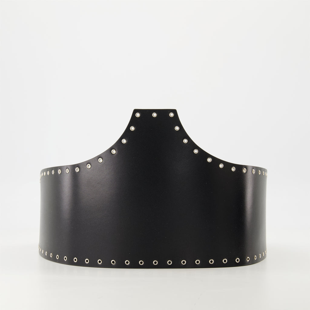 Ceintures Ceinture en cuir Lanny Iro Noir Femme