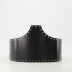 Ceintures Ceinture en cuir Lanny Iro Noir Femme