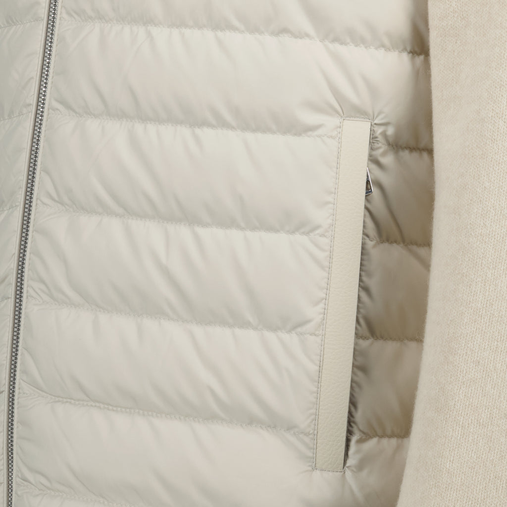 Bild des bi-material Cardigans der Marke Moncler für Herren - Herbst-Winter Saison 2025 - Detailansicht_6