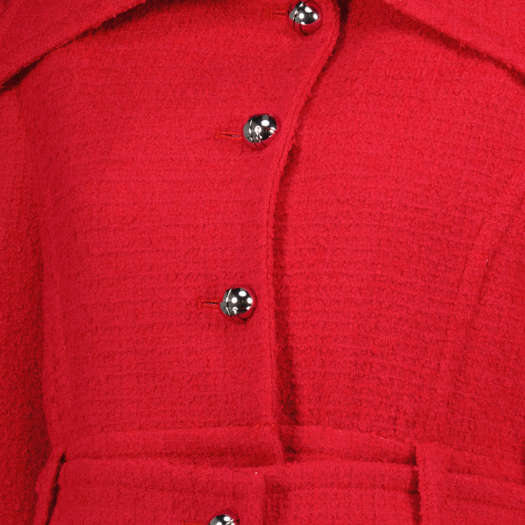 Image of the Patou brand Women's short tweed jacket - Autumn-Winter 2025 Season - Detailed View_1