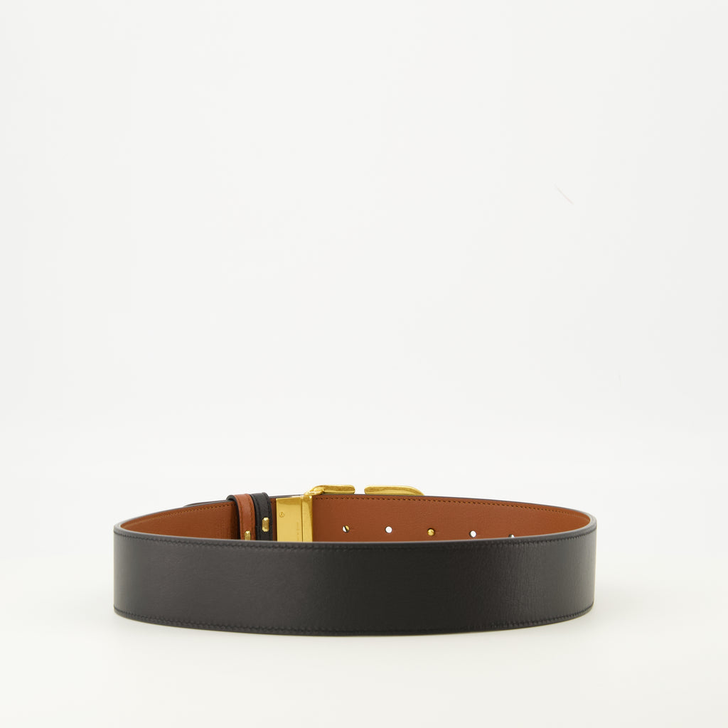 Image de l'article Ceinture Vlogo réversible de la marque Valentino Garavani pour Femme - Saison Automne-Hiver 2025 - Vue de Dos