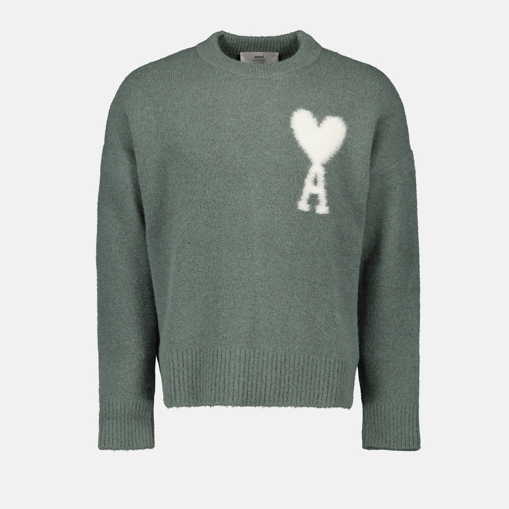 Knitwear Pull AMI de Coeur Ami PARIS Green Unisex