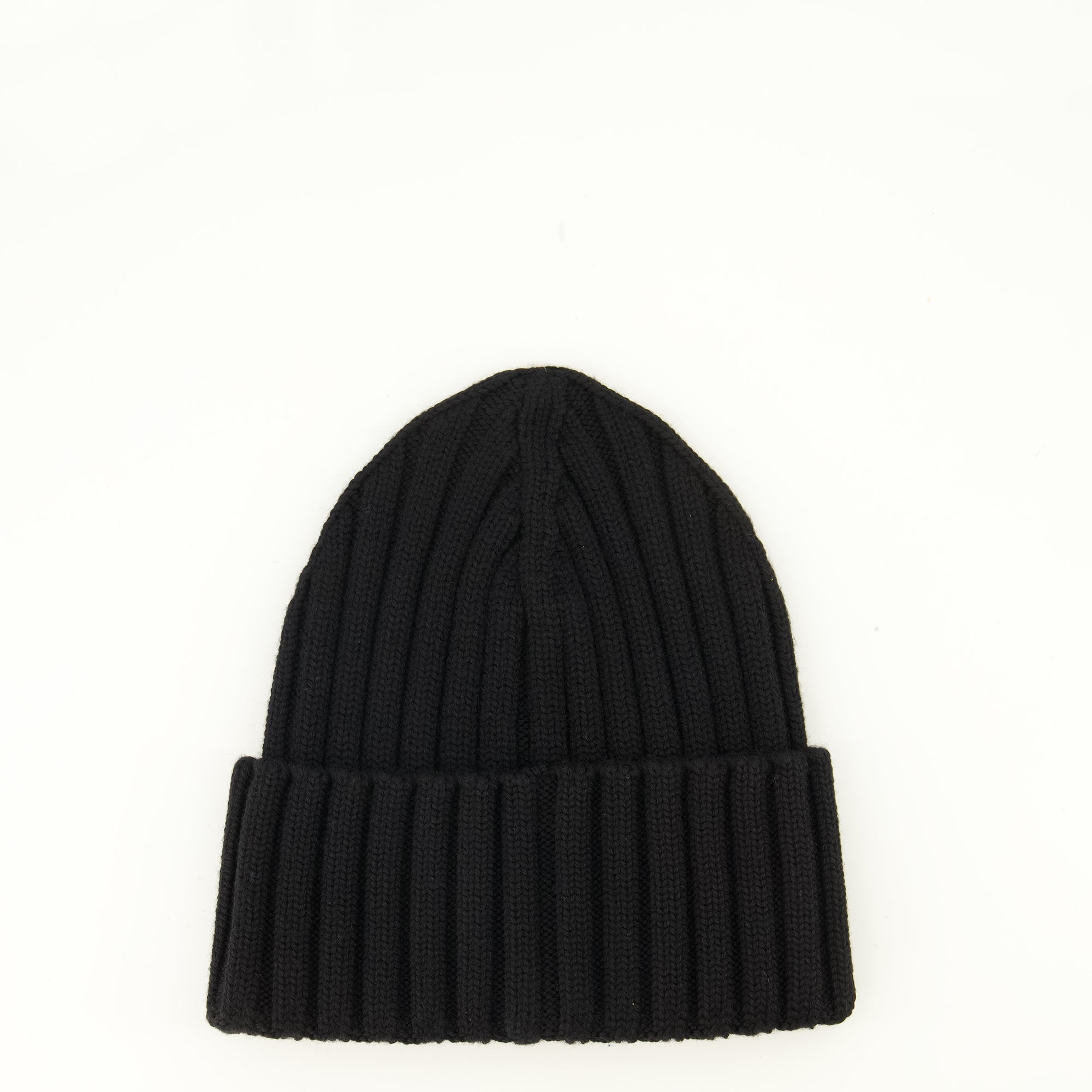 美品✨MONCLER ビーニー ニット帽 ブラック ロゴ モンクレール ロゴ ビーニー - レディース – myCompañero