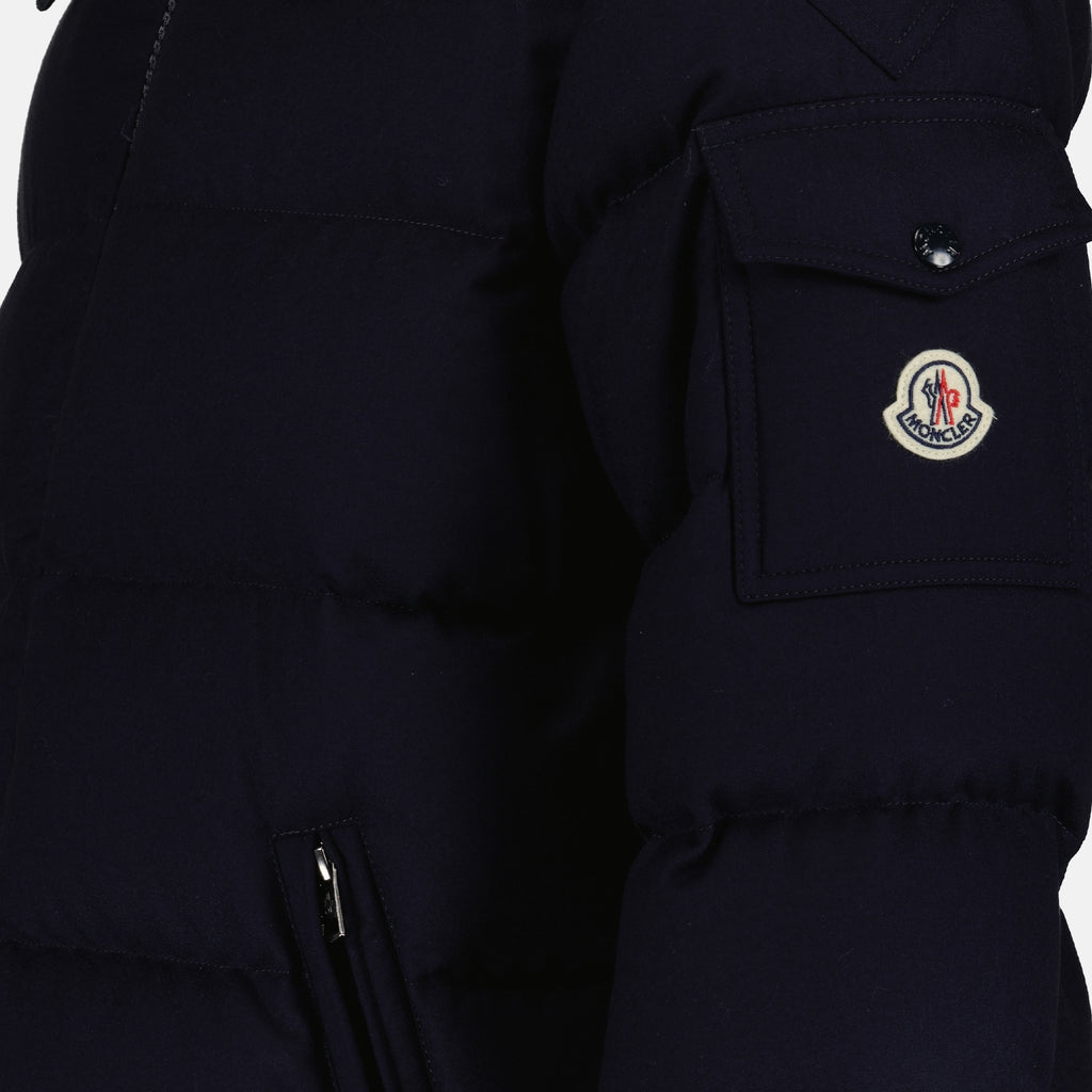 Coats Montgenevre Down Jacket Moncler Dark blue Homme
