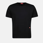 T-shirts T-shirt noir T-Adjust-Slits Diesel Noir Homme