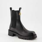 Bottines Bottines Chelsea Alia Versace Noir Femme