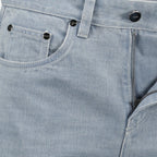 Pantaloni Pantaloni in Denim Fendi Grigio Femme