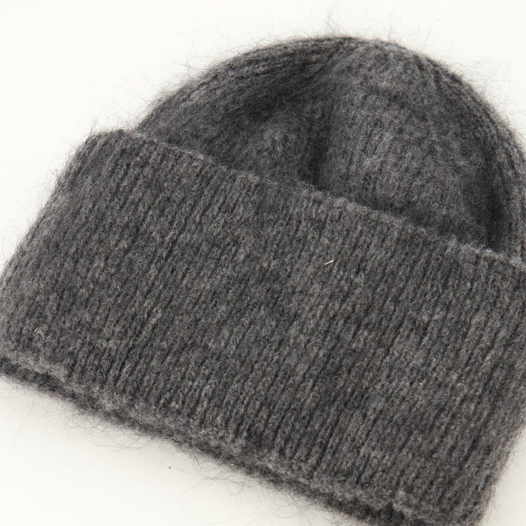 Chapeaux, casquettes et bonnets Grau Mohair Beanie Ami PARIS Gris Unisexe