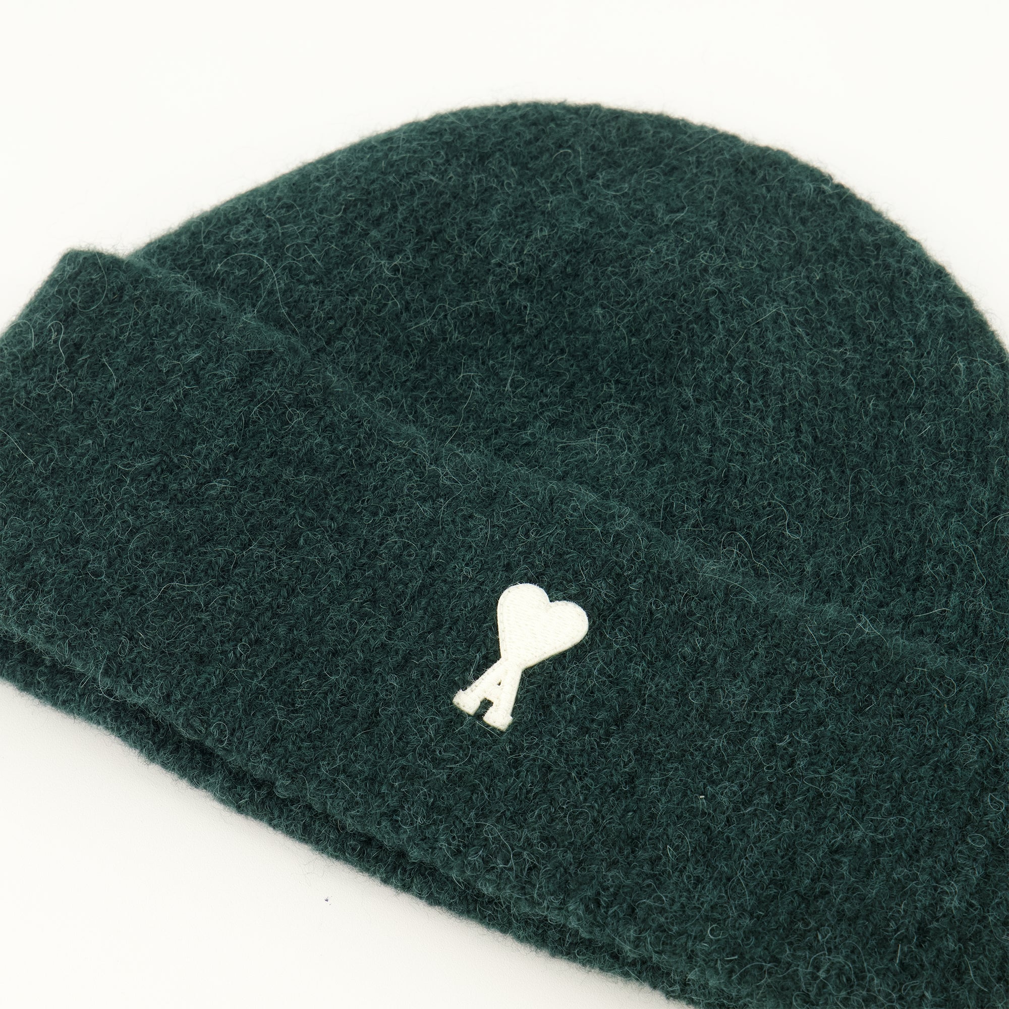 Chapeaux, casquettes et bonnets Grüner Alpaka-Mütze Ami PARIS Vert Unisexe