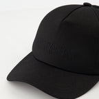Cappelli, berretti e beanie Cappello in Cotone Ricamato Saint Laurent Nero Homme