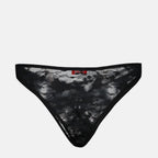 Sous-vêtements et homewear Tanga Punchy en dentelle Diesel Noir Femme