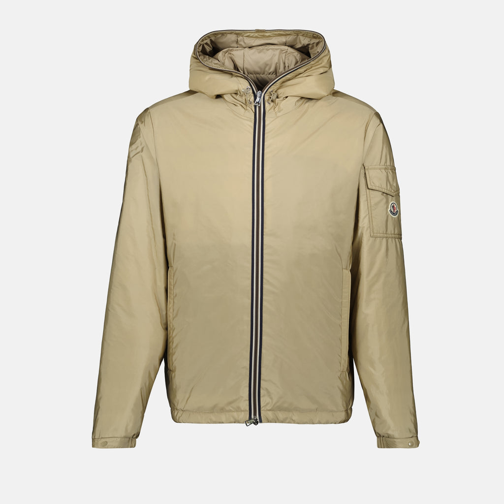 Giacche Giacca con Cappuccio Evettes Moncler Beige Homme