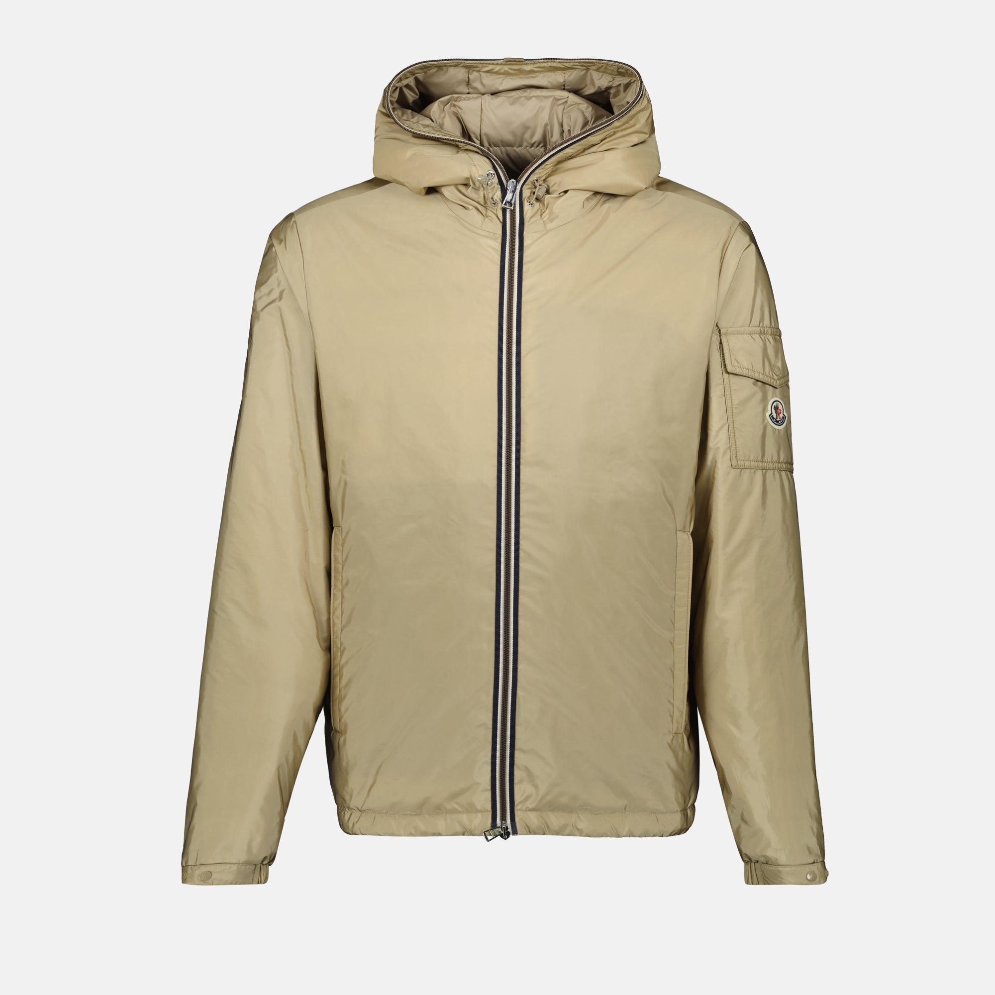 Chaquetas Chaqueta con Capucha Evettes Moncler Beige Homme