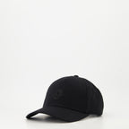 Hats, caps and beanies Logo Cap Moncler Black Homme