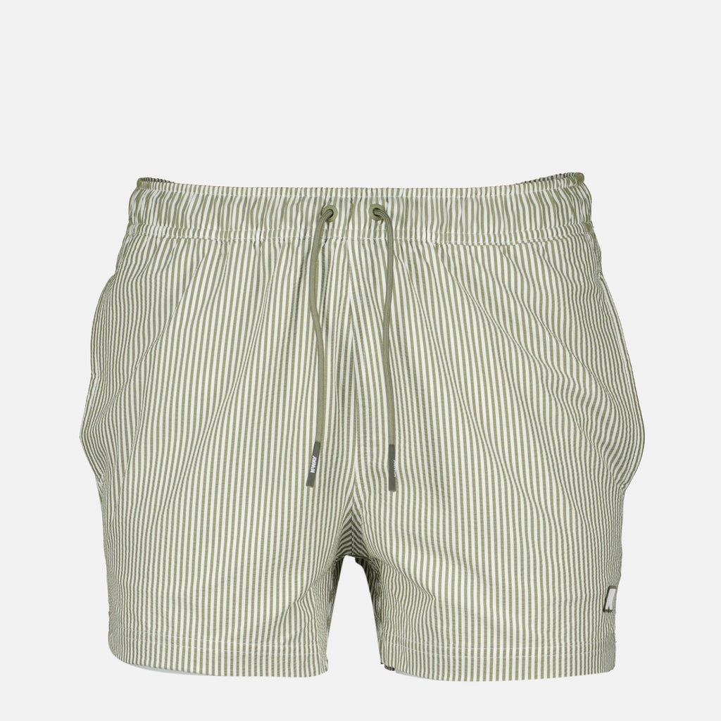 Imagen del artículo Bañador Hazel Mid rayado de la marca K-Way para Hombre - Temporada Primavera-Verano 2025 - Vista Frontal