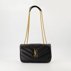 Sacs à main et épaule Sac Loulou small Saint Laurent Noir Femme