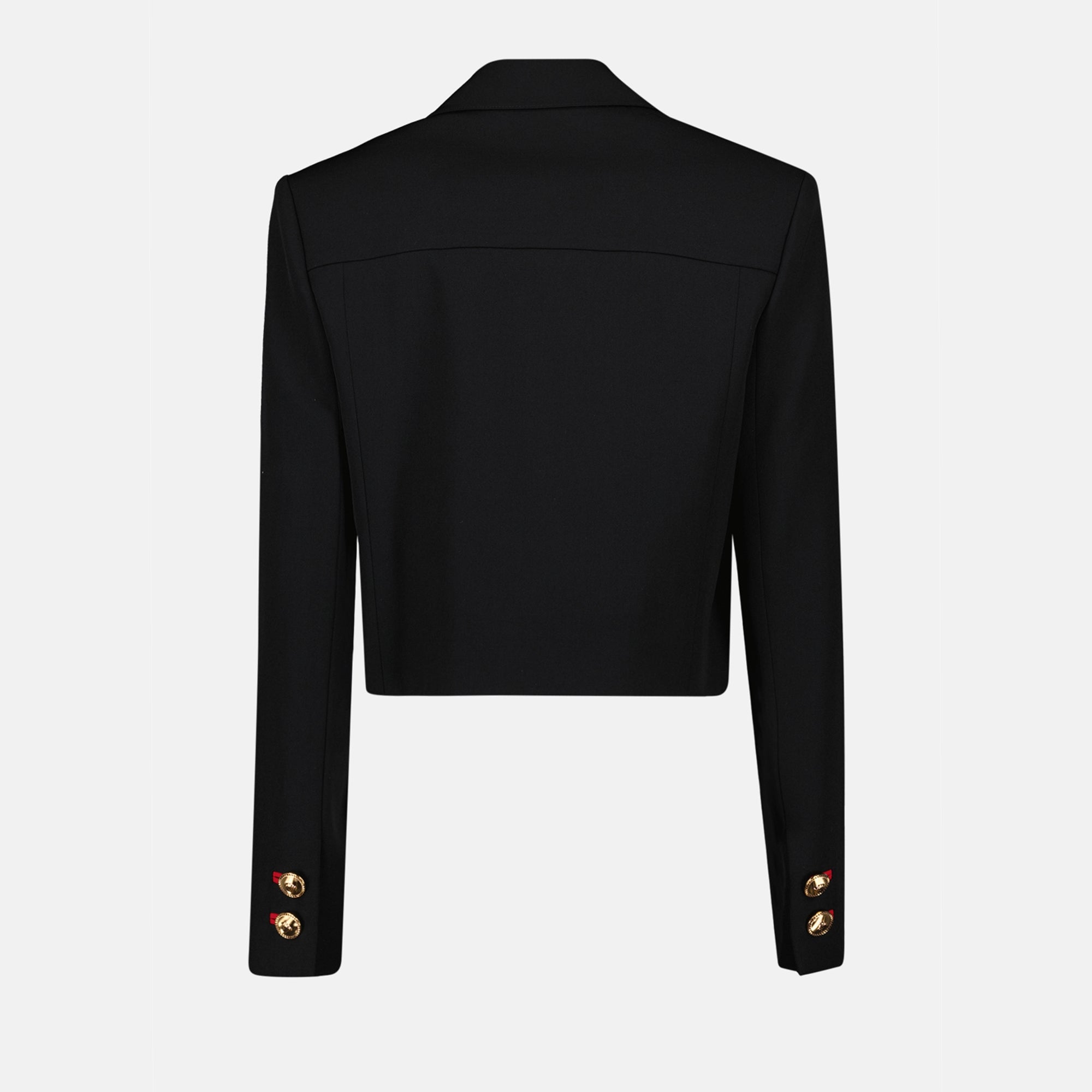 Giacche Giacca Corta in Lana Versace Nero Donne