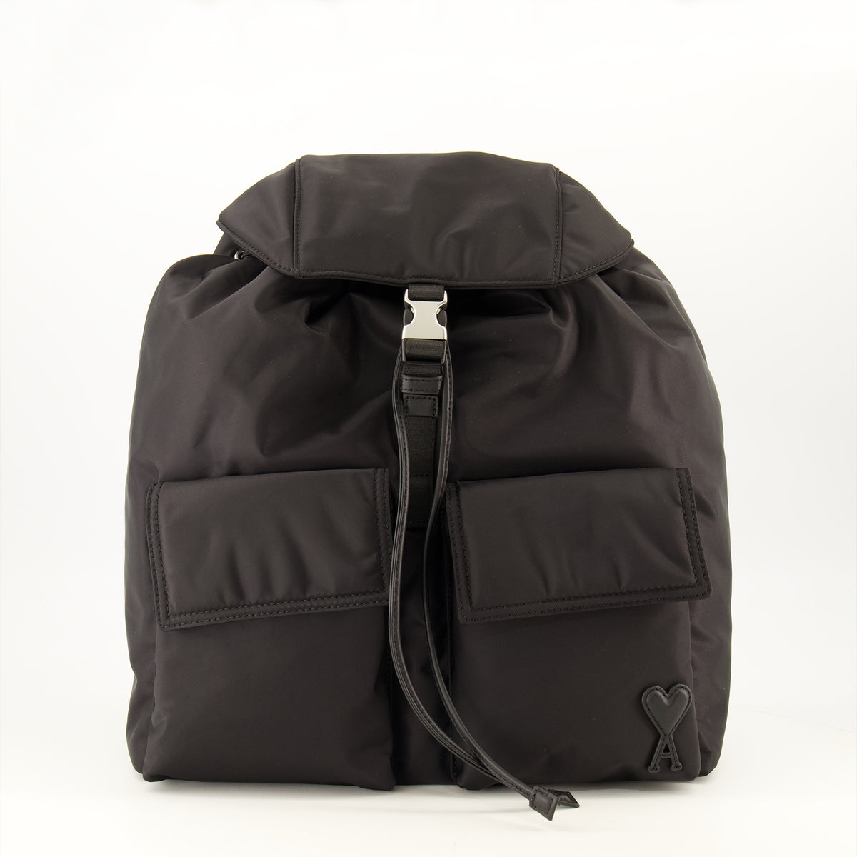 Sacs à dos マルセル ブラック バックパック Ami PARIS Noir Unisexe