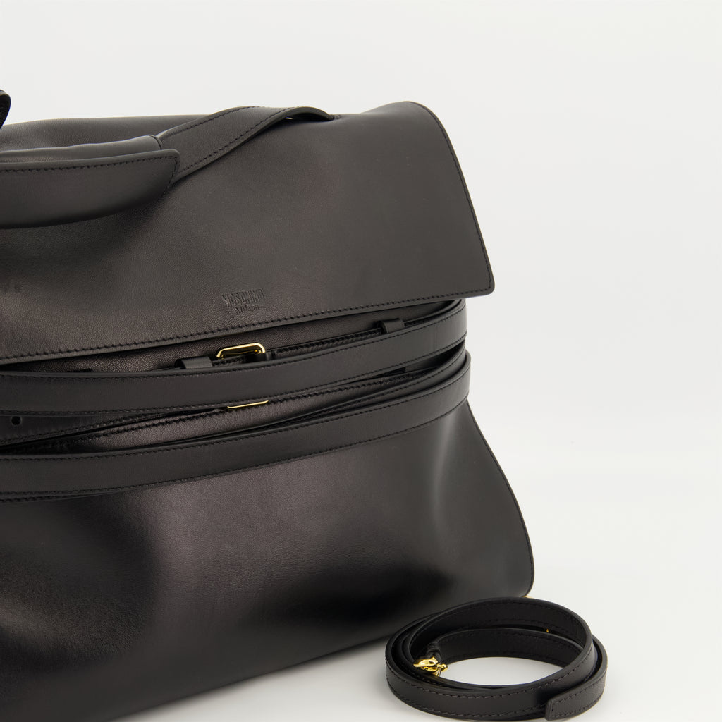 Sacs à main et épaule Sac Tie Me medium Moschino Noir Femme