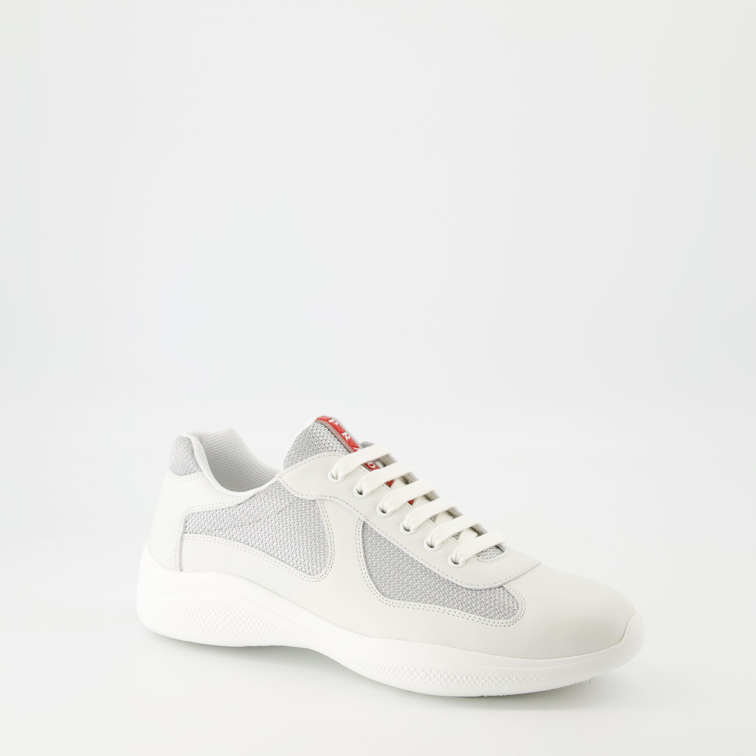 Baskets America's Cup Sneakers Prada Blanc Homme