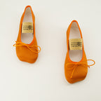 Chaussures plates Bailarinas Anatomic Numeric em Satin Laranja Mm6 Orange Femme
