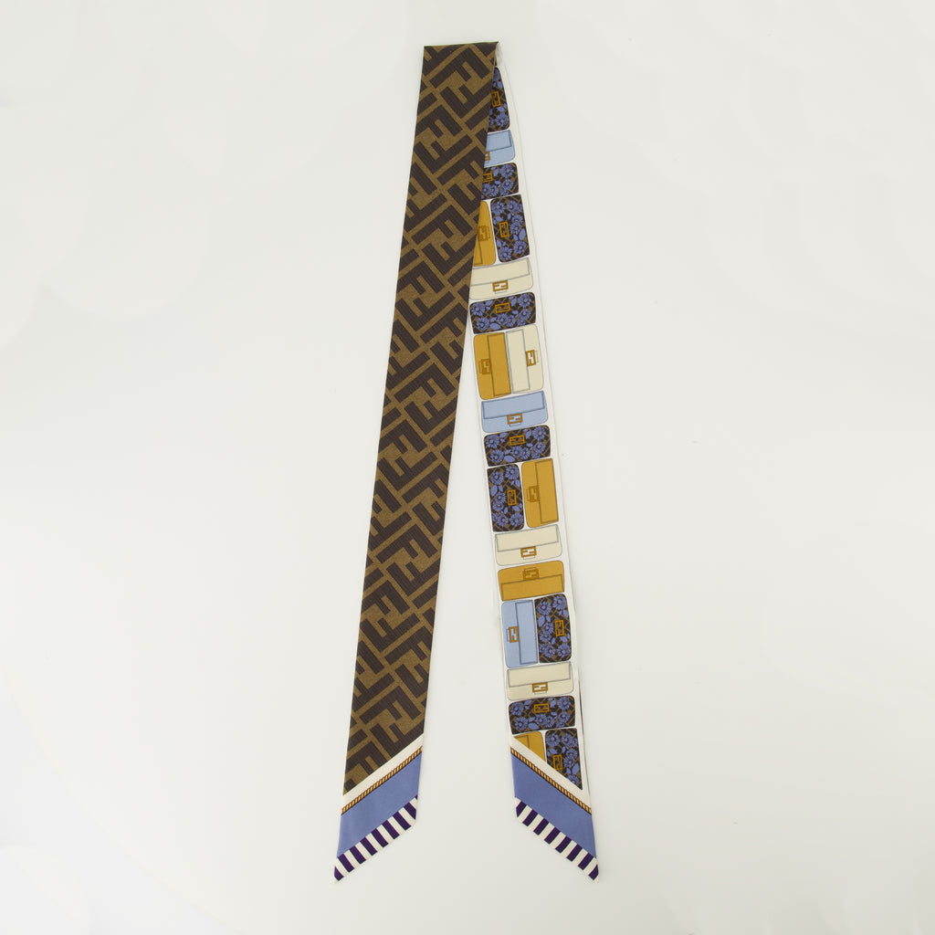 Imagen del diadema de seda multicolor de la marca Fendi para Mujeres - Temporada Primavera-Verano 2026 - Vista Frontal