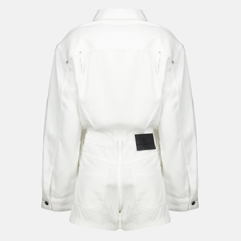 Combinaisons et ensembles Macacão de Jeans Branco Iro Blanc Femme